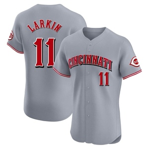 REDS メンズLARKIN 11 ユニフォーム Cincinnati Reds Larkin Button Down Jersey 11 – CAP USA NYC